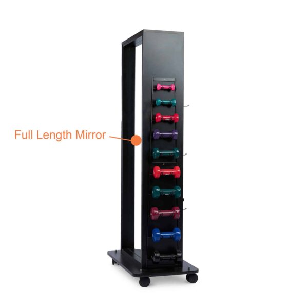 Multi-Purpose Combination Rack with Mirror - Image 3