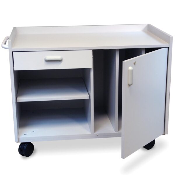 24"x42" Mobile Cabinet for Splinting Supplies with Storage
