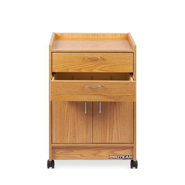 PROTEAM™ - 18"x24" Monster Cart with Double Drawers and Cabinet Storage - Image 4
