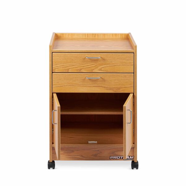 PROTEAM™ - 18"x24" Monster Cart with Double Drawers and Cabinet Storage - Image 5