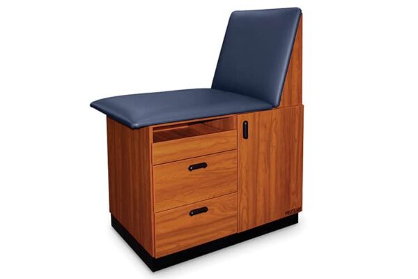 PROTEAM™ - Single Seat Taping Station with Drawers and Storage Cabinet